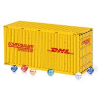 3D Adventskalender Lindt Container Organic mit eigenem Logo bedrucken
