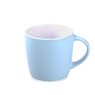 Tasse Handy Velvet babyblau mit Logo
