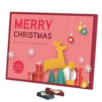 Premium Tisch Adventskalender Sarotti bedruckt mit Logo