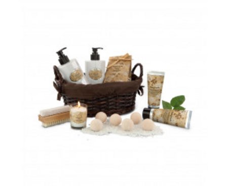 Wellness-Geschenkset Manila bedrucken logo