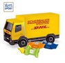 3D Präsent LKW mit Ritter SPORT Schokowürfel mit Logo