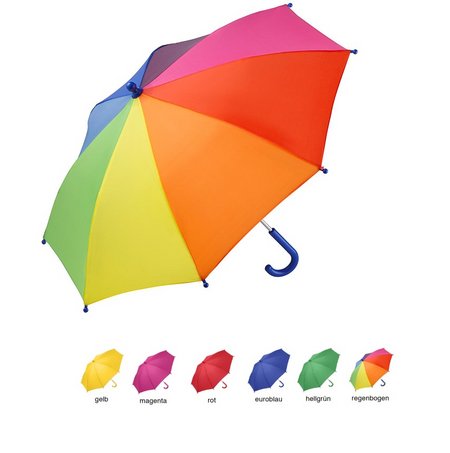 Stockschirm FARE® 4Kids bedruckt mit Logo