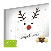 Adventskalender Mini Knusperkugel-Mix 50g Bio mit Logo