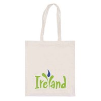 Baumwolltasche weiß 390 x 410 mm mit Logo