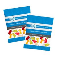 Fruchtgummi-Werbetüte 20g Werkzeuge bedruckt mit Logo