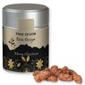 Feuergebrannte Mandeln (vegan), ca. 100g, Metalldose Midi silber mit Logo