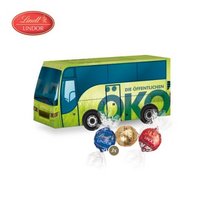 3D Präsent Bus Lindt Lindor Pralinés mit Logo