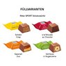 Füllvarianten Adventskalender Eco L Ritter SPORT Schokowürfel mit Logo