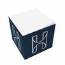 Notizwürfel Classic 10 x 10 x 10 cm bedruckt mit Logo