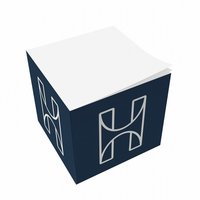 Notizwürfel Classic 10 x 10 x 10 cm bedruckt mit Logo