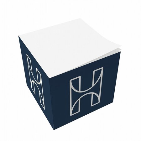 Notizwürfel Classic 10 x 10 x 10 cm bedruckt mit Logo