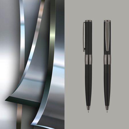 Senator Kugelschreiber Image Black Line als Werbegeschenk