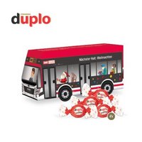 3D Präsent Bus duplo Knusperlen mit Logo