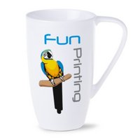 Porzellanbecher Jasmine mit eigenem Logo oder Werbung bedrucken