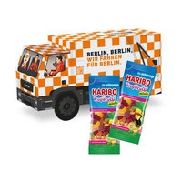3D Präsent LKW Haribo Tropifrutti mit Logo
