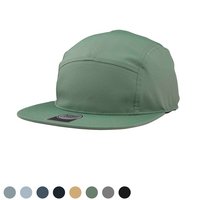 Exclusive Recycled Flat Peak Cap bedruckt mit Logo