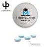 Mini Clic Clac Box Koffeinbonbons mit Logo