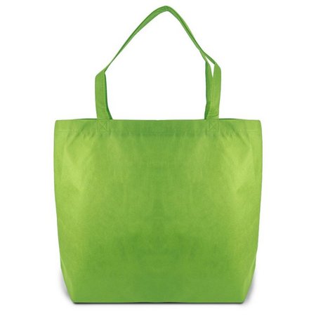 PP-Tasche Stockholm hellgrün 50 x 40 x 12 cm mit langen Henkeln