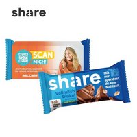 Share Schokoriegel mit Logo