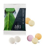 2er mentos im Papiertütchen mit Logo