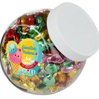 Medium Glaskrug 0,9 Liter mit eigenem Logo