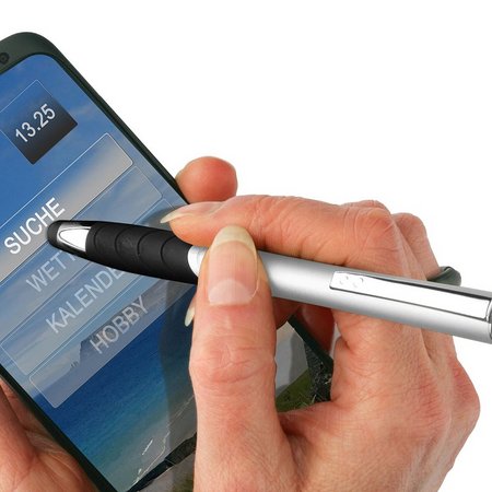 Touchscreen-Druckkugelschreiber Atlas als Werbegeschenk