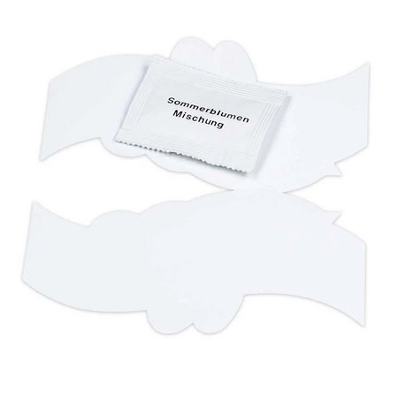 Bienen Klappkärtchen mit Werbedruck