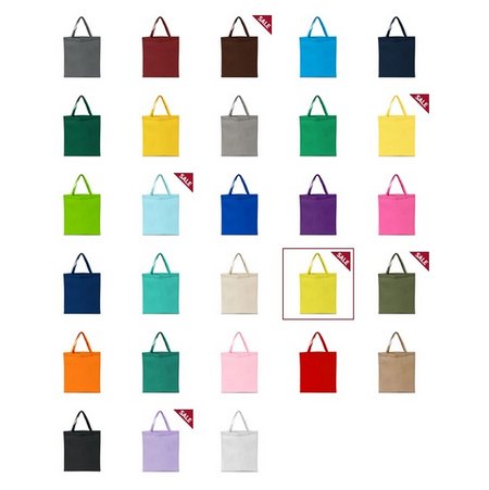 Farben PP-Tasche Wien mit kurzen Henkeln