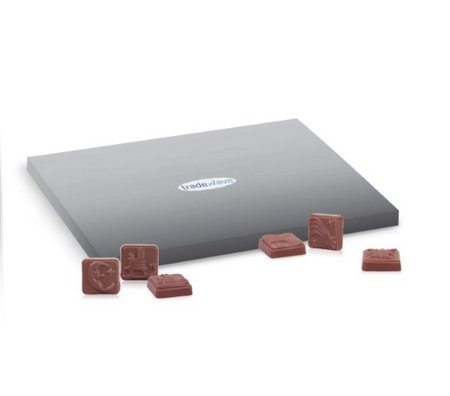 Laptop-Adventskalender Classic Exklusiv 75 g geschlossen mit eigenm Logo