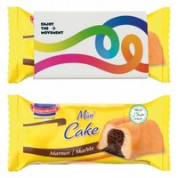 Mini-Cake im Werbeschuber mit Logo