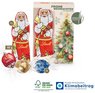 Premium-Präsent mit Lindt Weihnachtsmann Medium mit Logo