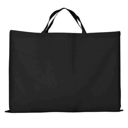 Baumwolltasche Big Bag 70x50 cm mit zwei kurzen Henkeln schwarz als Werbegeschenk