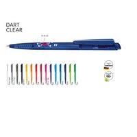 Senator Kugelschreiber Dart Clear bedruckt mit eigenem Logo