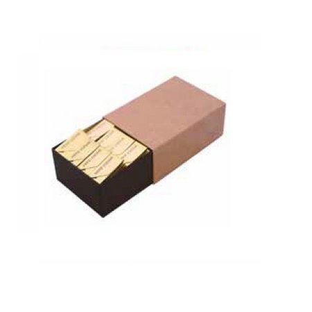 Verpackung Messingclip Büroklammer mit Logo