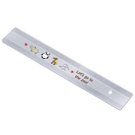 Lineal 20 cm mit Logo