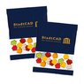 Fruchtgummi-Werbetütchen 50g Haus bedruckt mit Logo