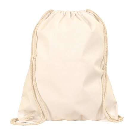 Turnbeutel 38 x 46 cm aus Baumwolle, ca. 200 g-m² bedruckt mit Logo