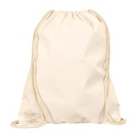 Turnbeutel 38 x 46 cm aus Baumwolle, ca. 200 g-m² bedruckt mit Logo