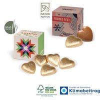 Werbewürfel mit süßer Füllung mit eigenem Logo
