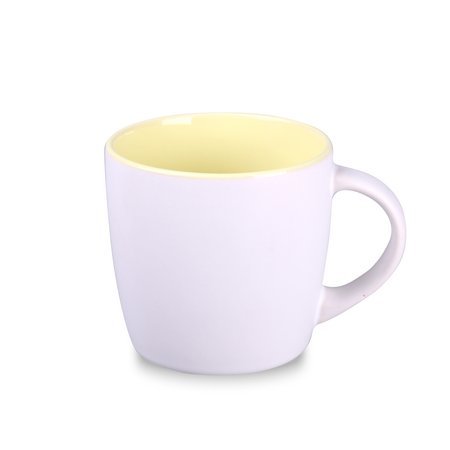 Keramikbecher HANDY PURE sunny yellow mit Werrbung oder Logo bedruckt