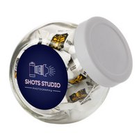 Mini Glaskrug 0,2 Liter mit Logo