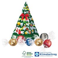 Präsent Weihnachtsbaum Lindt Lindor Pralinés mit individuellem Logo