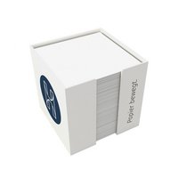 Zettelbox Trendy 10 x 10 x 10 cm bedruckt mit eigenem Logo