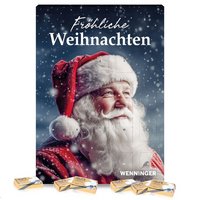 Wand-Adventskalender Lindt Select Edition Organic  mit Logo