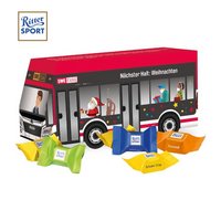 3D Präsent Bus Ritter SPORT Schokowürfel mit Logo