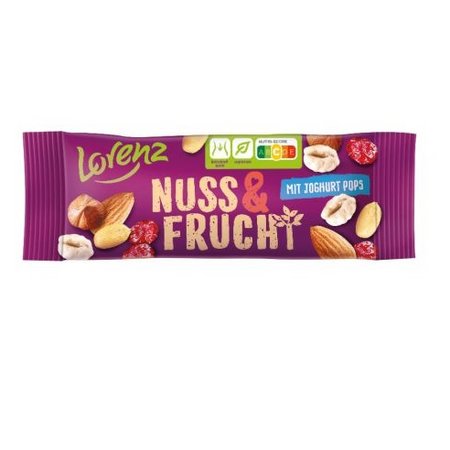Füllung 3D Präsent Transporter Lorenz  Nuss & Frucht mit Logo