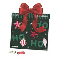 Shape Adventskalender Geschenk Vollmilchschokolade bedruckt mit Logo