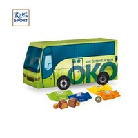 3D Präsent Bus Ritter Sport mit Logo