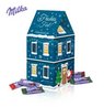 Adventskalender-Haus XL Milka Schokolade mit Logo