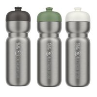 Mepal Pull 800 ml Edelstahl Sportflasche mit Logo